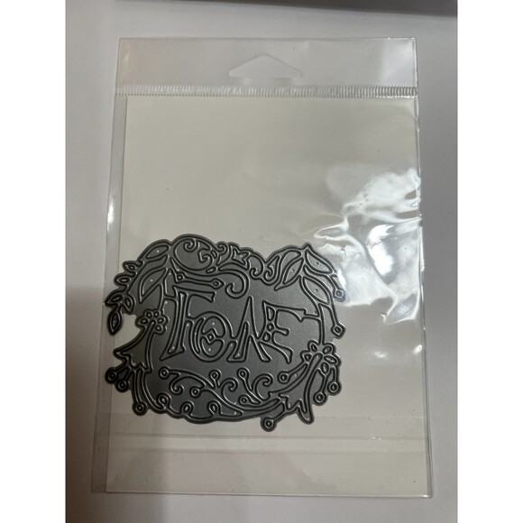 Impression Obsession Rubber Stamps Steel Dies DIE651-U Love - Picture 2 of 2